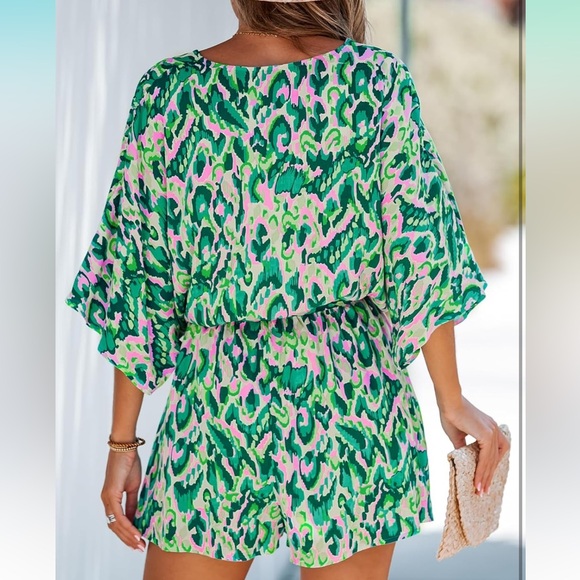 NWT Cupshe Romper Short Jumpsuit XL - Picture 2 of 7